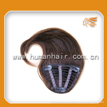 100% Brazilian Human Hair Fringe with Clips (F719)